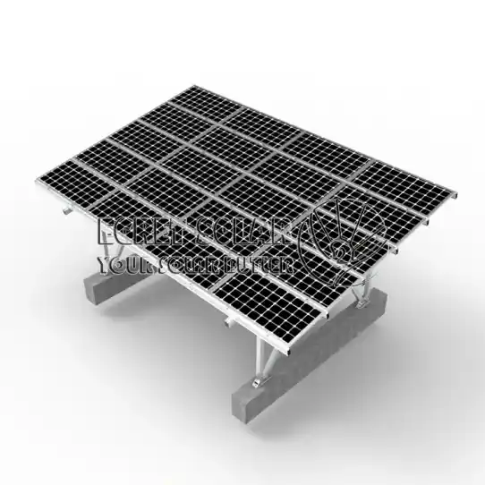Aluminum Non-waterproof Solar Carport System