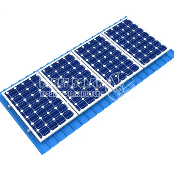 Solar Metal Roof Mounting Frame
