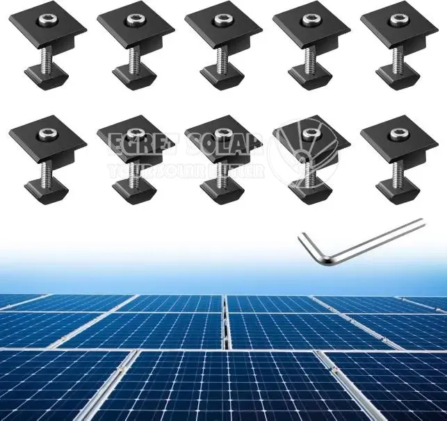 Solar 30 Mm 35 Mm Black Mid Clamp