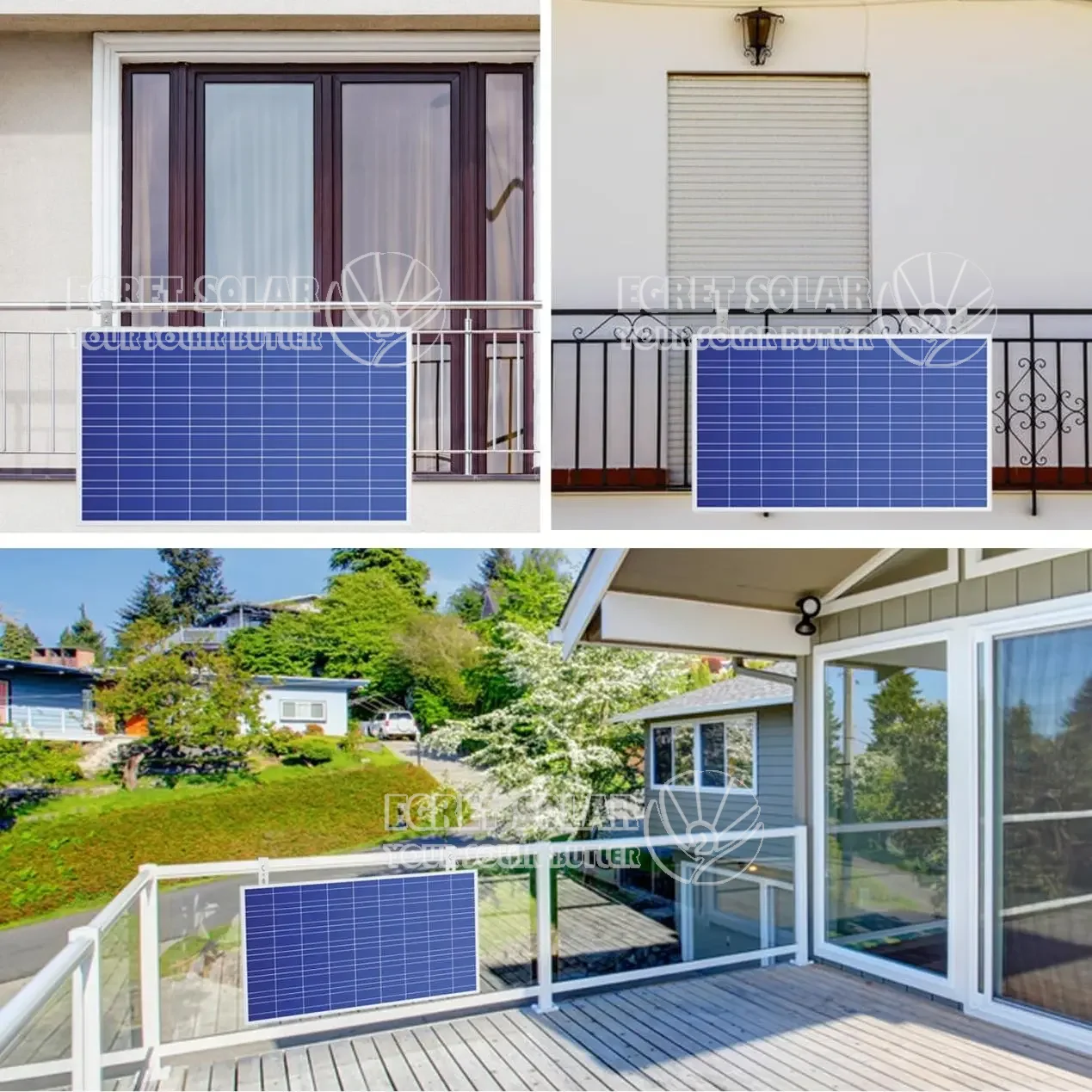 Solar Square Balcony Hook