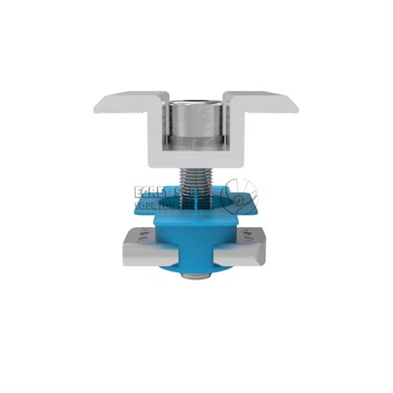 Panel Mid Clamp With Diamond Nut
