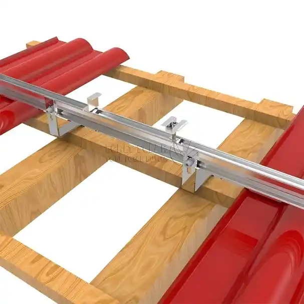 Solar Accessories Aluminium Rail for Metal Roof Mounting System