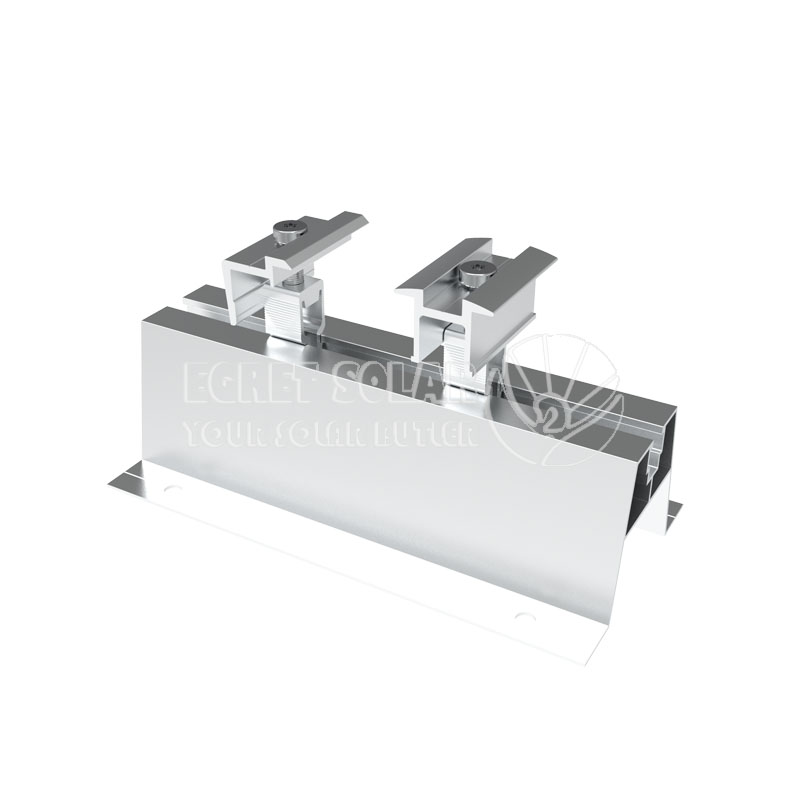 Solar Mini Rail for Metal Roof Mounting